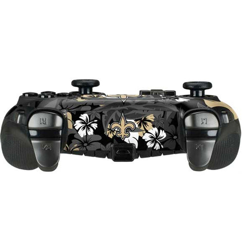 NFL New Orleans Saints Tropical Print PlayStation Scuf Vantage 2 Controller Skin